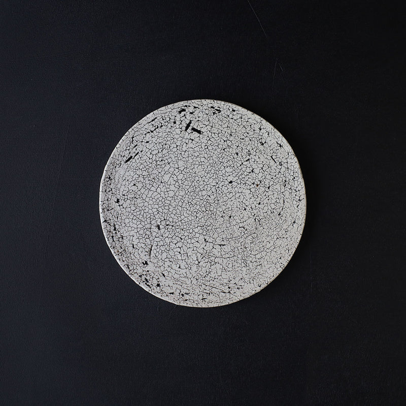 ●24-GN 4 Crackle Finish 18cm Plate