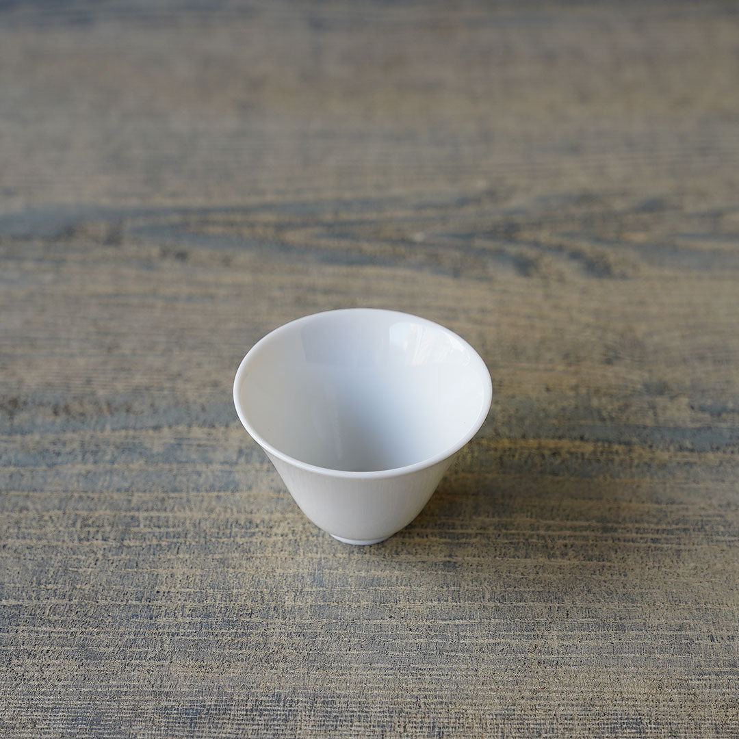 Yuichi Murakami White Porcelain Teacup for Chinese Tea