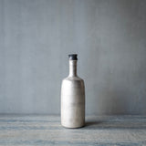 ●25-AF-41 花器（ボトル大）黒・ 銀 B