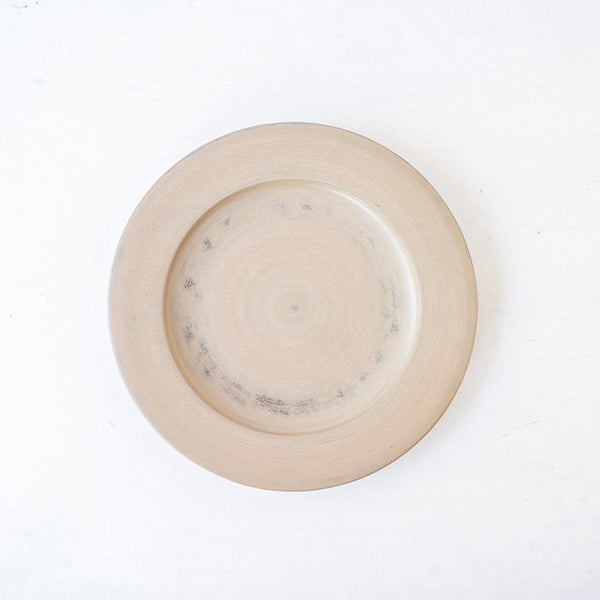 赤木明登 パン皿 小 白 赤木明登】｜ パスタ皿／小・白 ｜ 直径(φ)：21cm ｜ ￥15,400