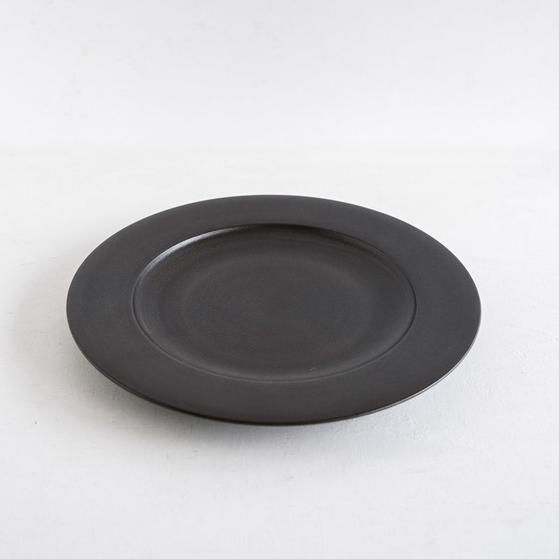 ●23-AA-49 ディナー皿 黒