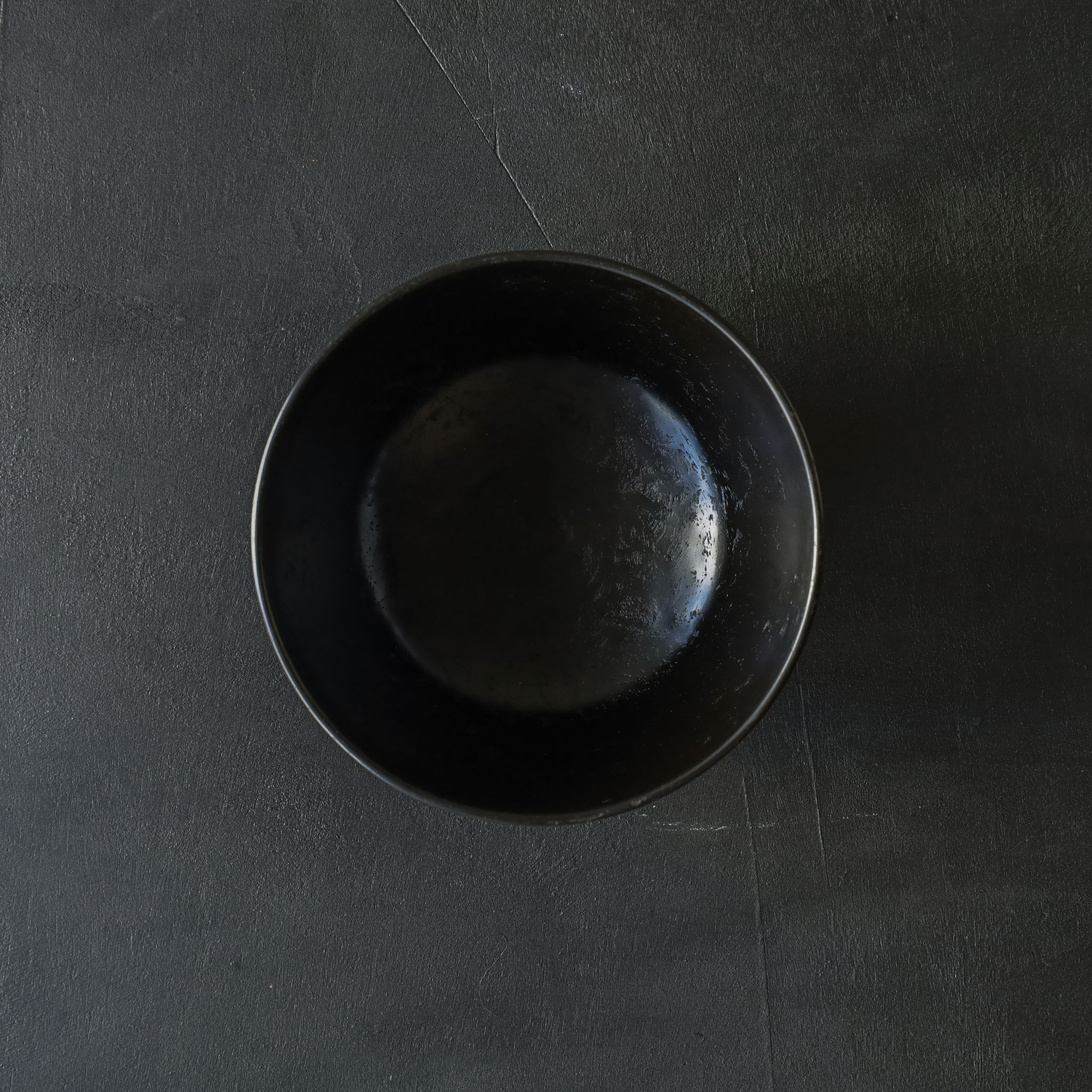 26-AS-7  Tsutsugata-wan (Cylindrical Large Bowl) – Black