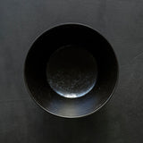 26-AS-19  Asagao-wan (Morning Glory-shaped Bowl) – Black