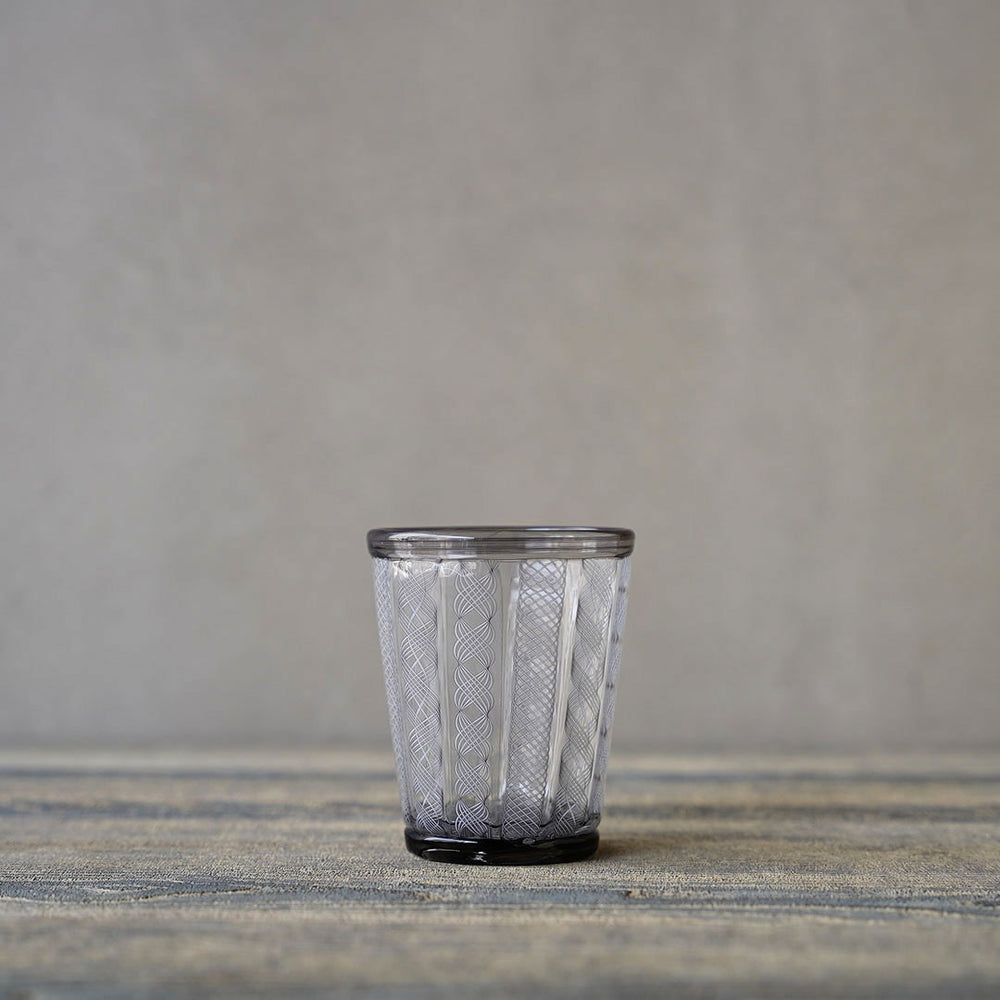 国内作家作★レースガラス香合★ダークブラウン 国内作家作☆レースガラス香合☆ダークブラウン 国内作家作