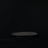●25-KF Sabi-urushi Plate 18cm Black