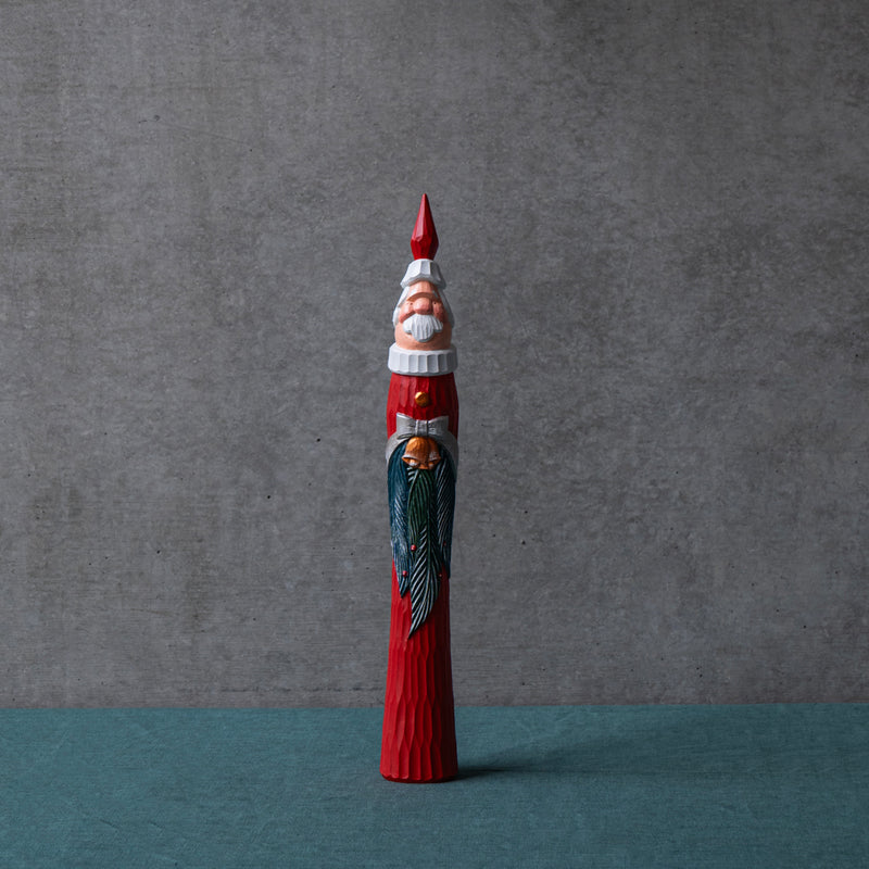 25-9 とんがりサンタ プレミアム リース赤-54