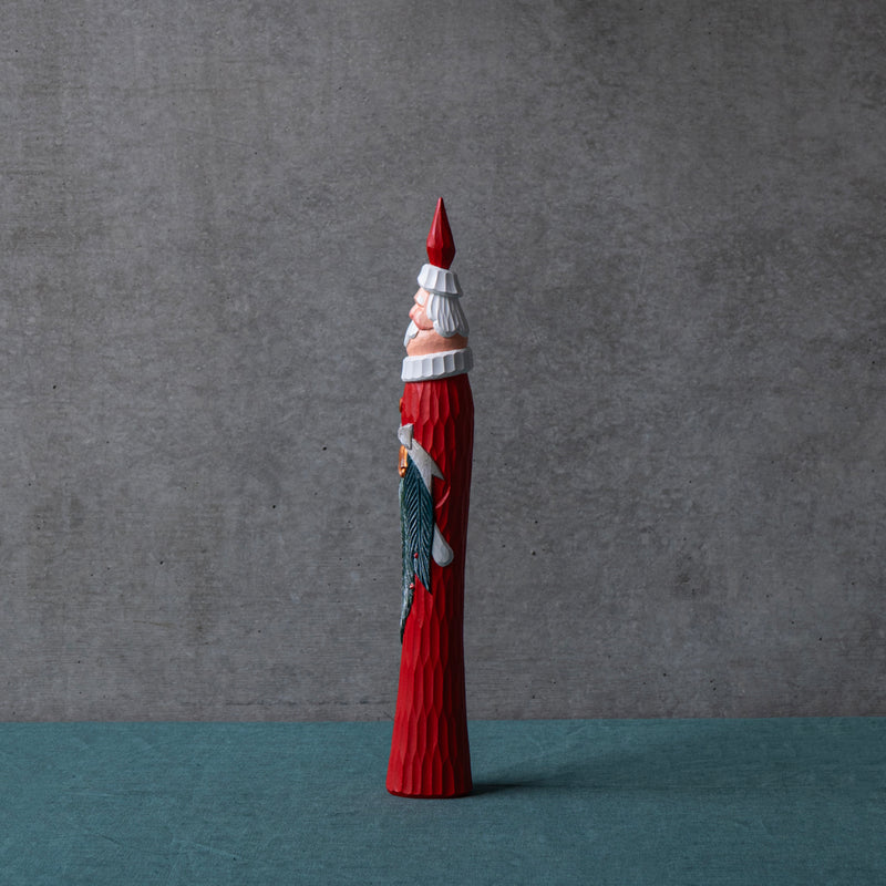 25-9 とんがりサンタ プレミアム リース赤-54