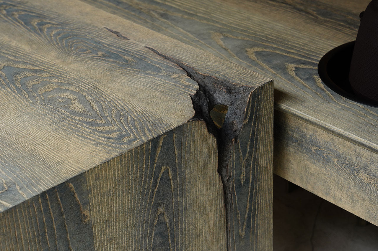 Fuyou Ryurei-joku 7-piece Set (a set of tea service tables and chairs)