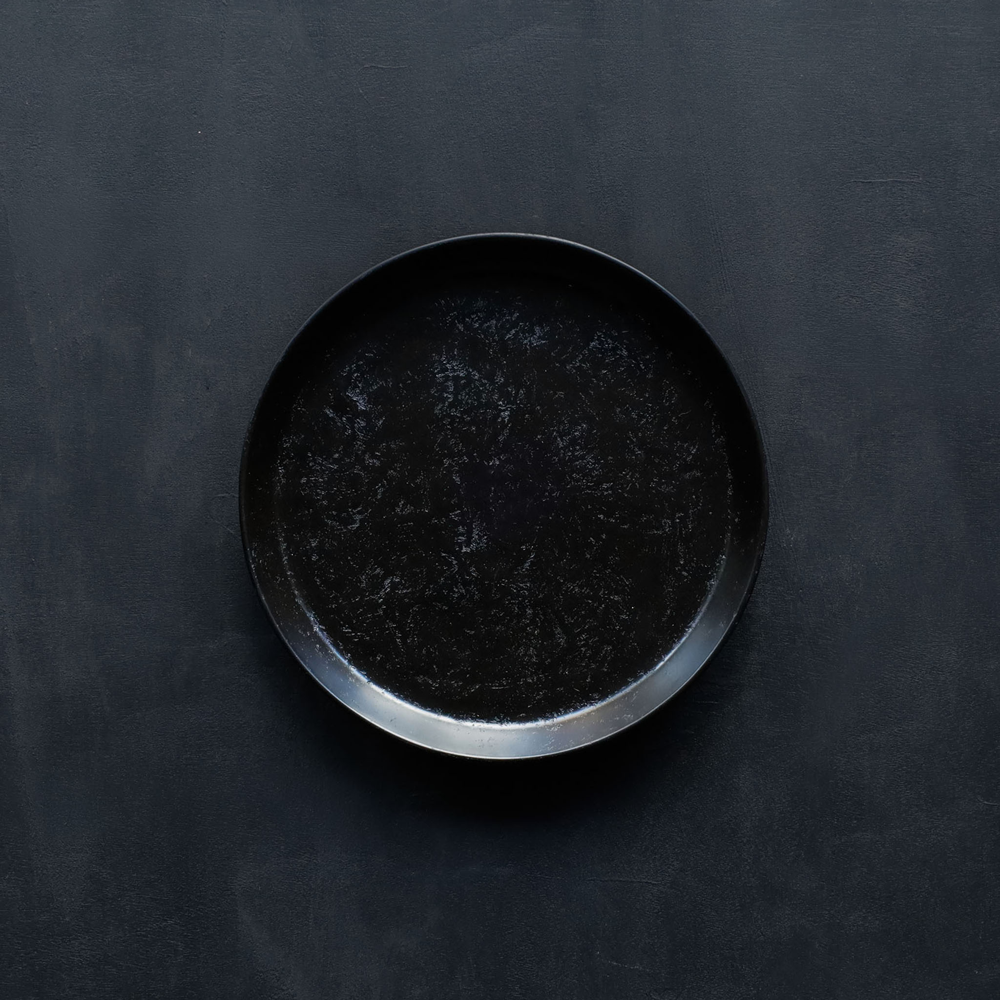 26-AS-54  Nurizara (Lacquered Large Plate) – Black