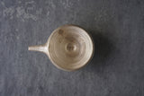 ●23-YI-55 Teapot Spouted Bowl Silver Glaze  A