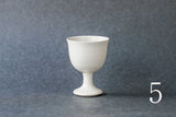 Hanako Nakazato Wine Goblet (White/C)