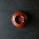 26-AS-2  Tsuzumi-wan (Tsuzumi-shaped Large Bowl) – Red