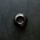 26-AS-4  Tsuzumi-wan (Tsuzumi-shaped Small Bowl) – Black