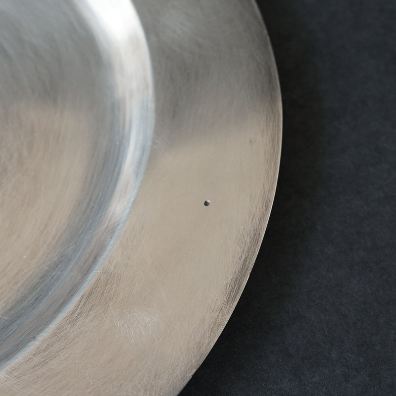 Yuichi Takemata Pewter Plate (silver-plated brass)