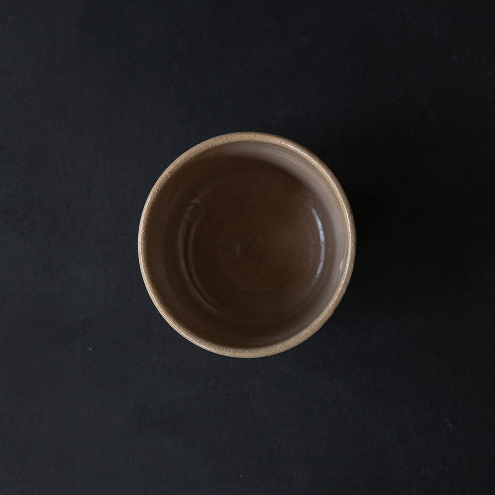 矢野直人 絵唐津たんぽぽ茶碗 – 雨晴/AMAHARE