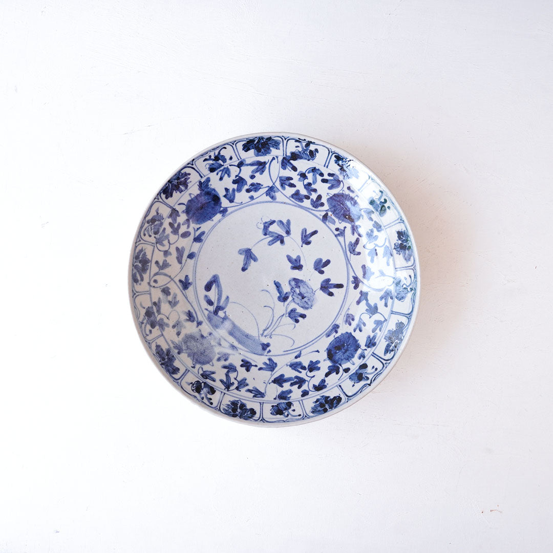 23-A8 Shingo Oka Underglaze Blue Large Bowl