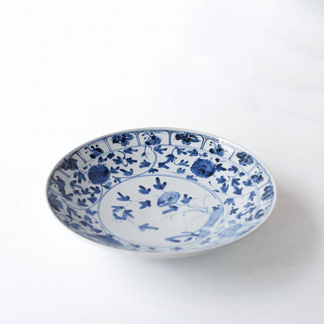 23-A8 Shingo Oka Underglaze Blue Large Bowl