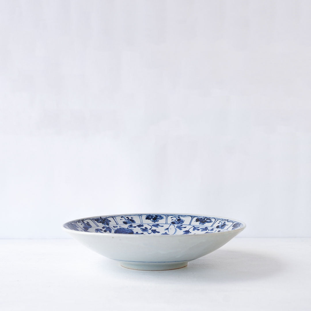 23-A8 Shingo Oka Underglaze Blue Large Bowl