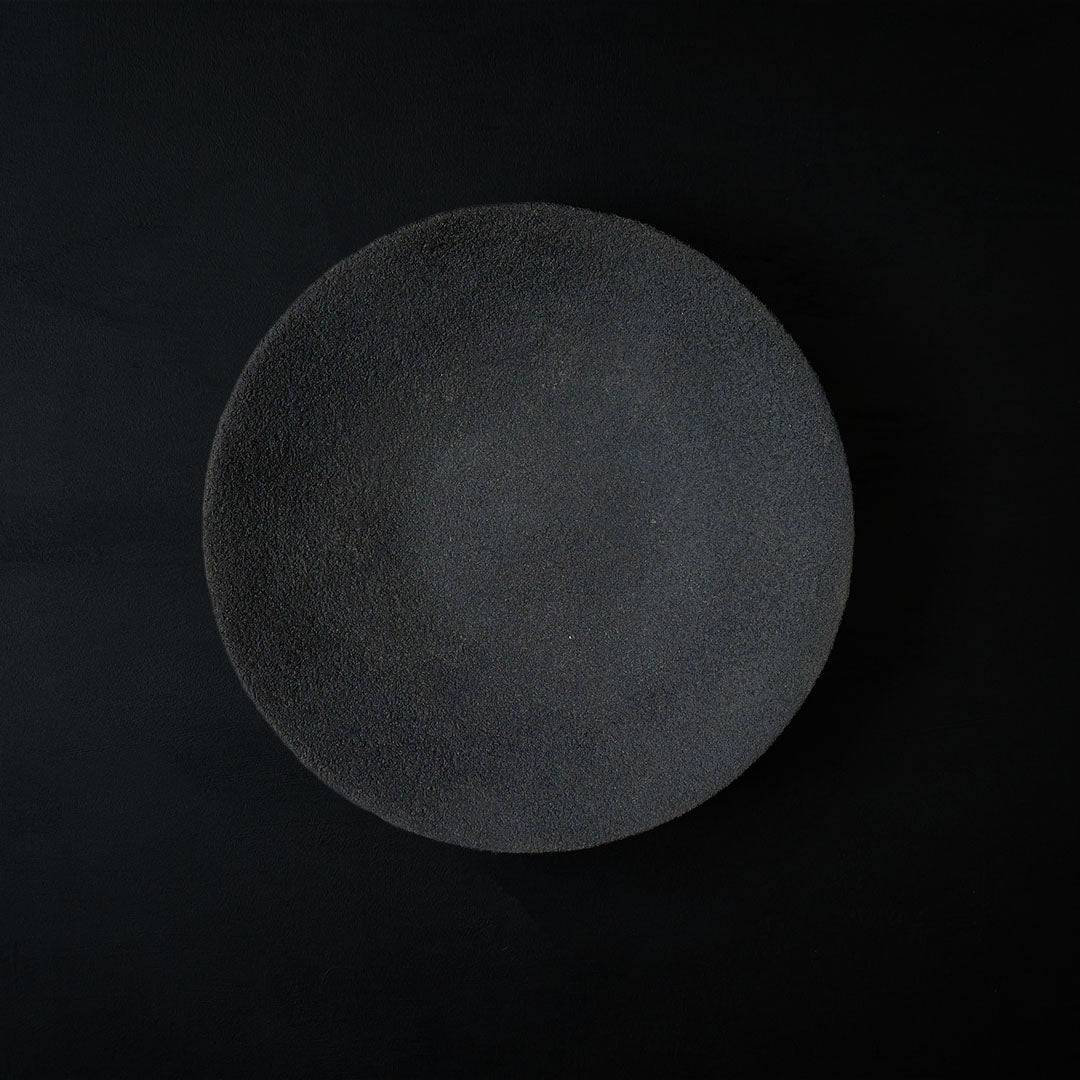 ●25-KF 錆漆 ８寸深皿 黒