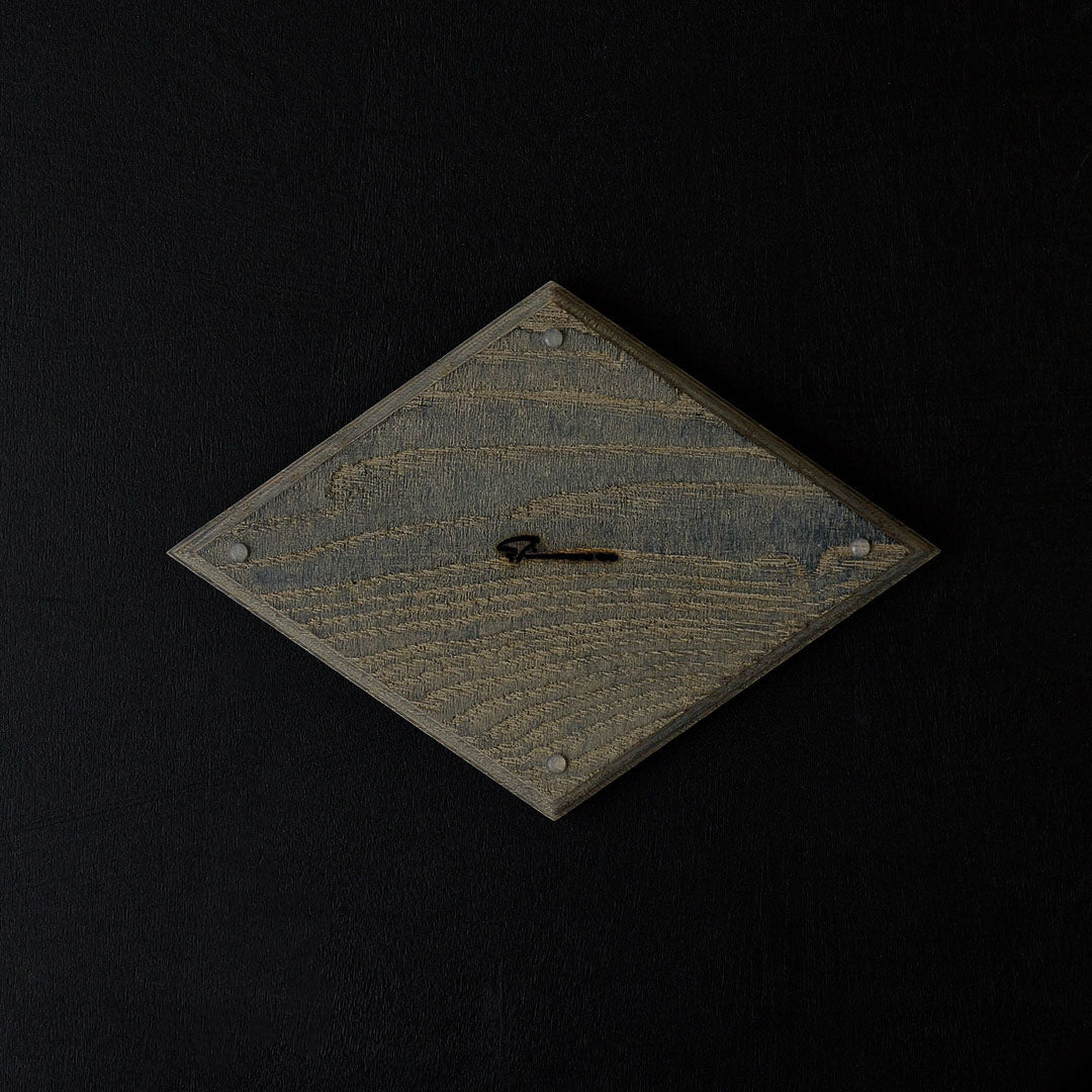 浮様 AMAHARE 菱皿HISHIZARA 鼠