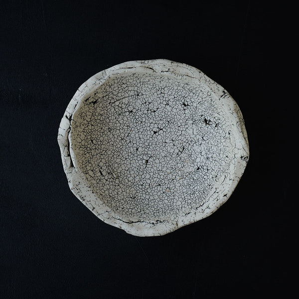 中根楽 罅土塊皿 B – 雨晴/AMAHARE