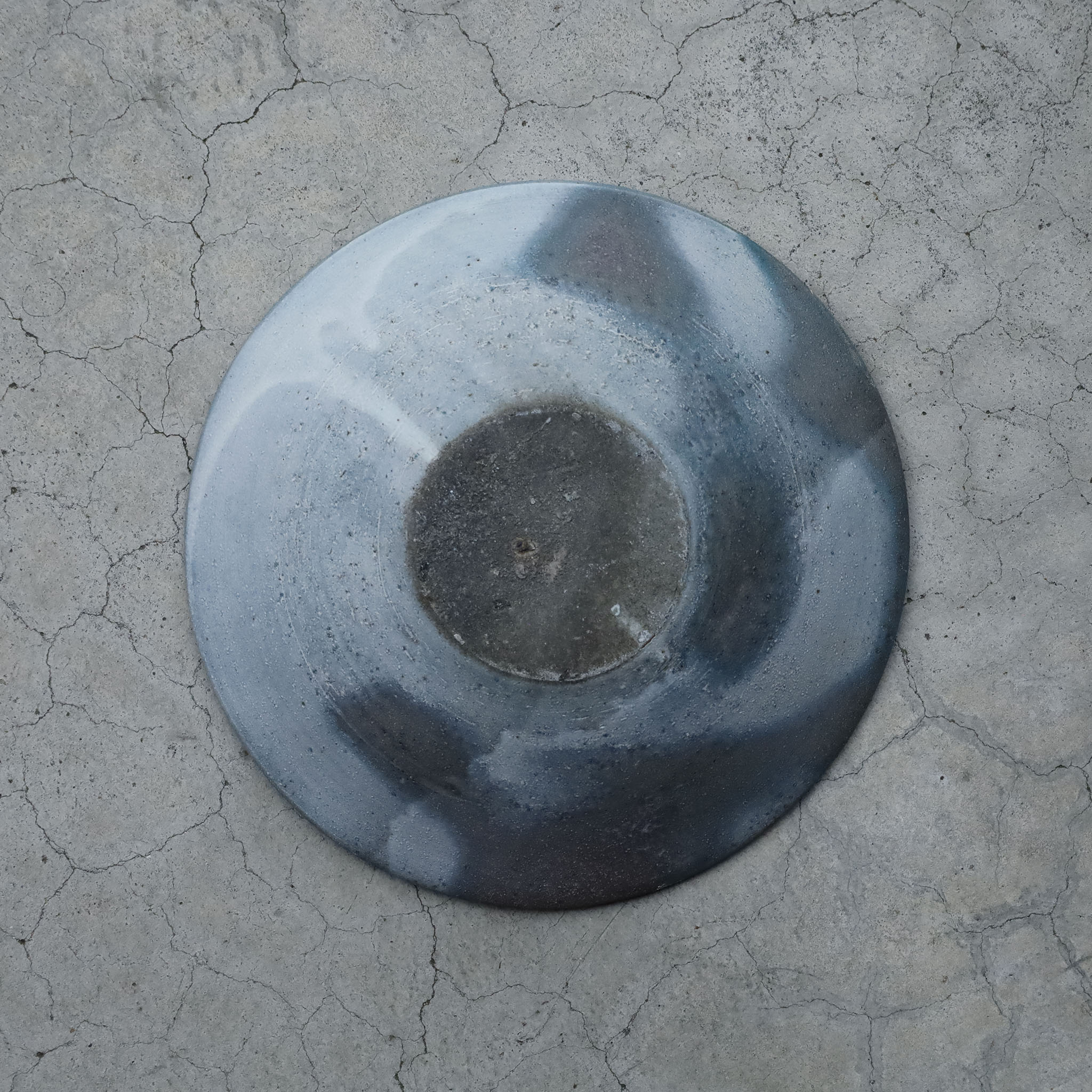 Etsuji Noguchi White Rust, Large Bowl (approx. 24cm)　E