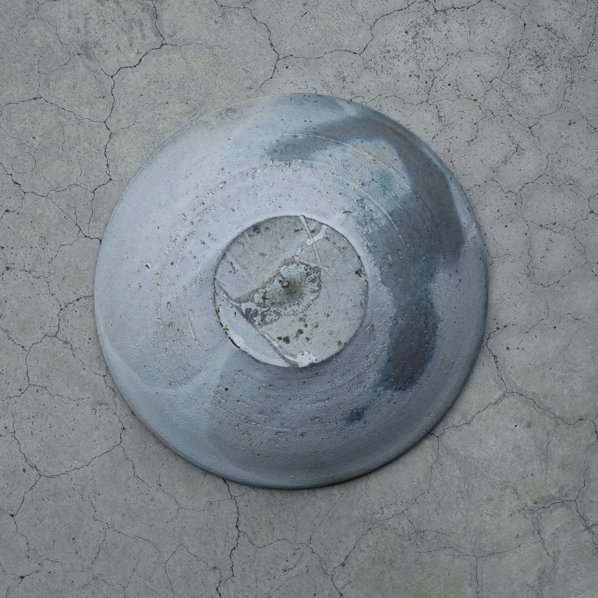 Etsuji Noguchi White Rust, Large Bowl (approx. 24cm)　G
