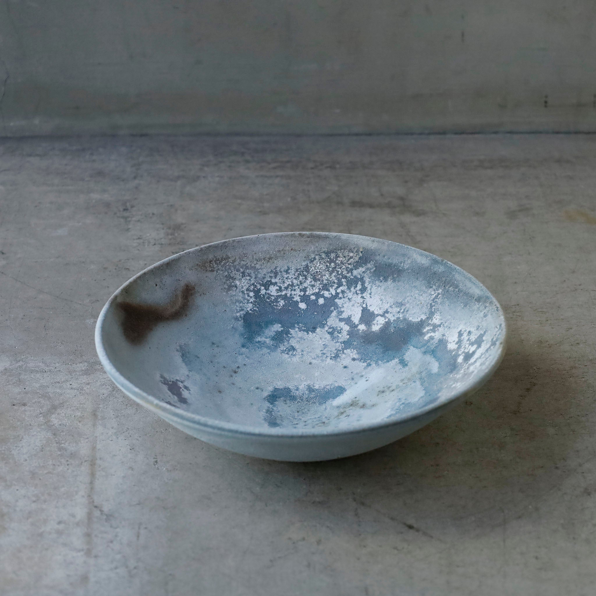 Etsuji Noguchi White Rust, Large Bowl (approx. 24cm)　G