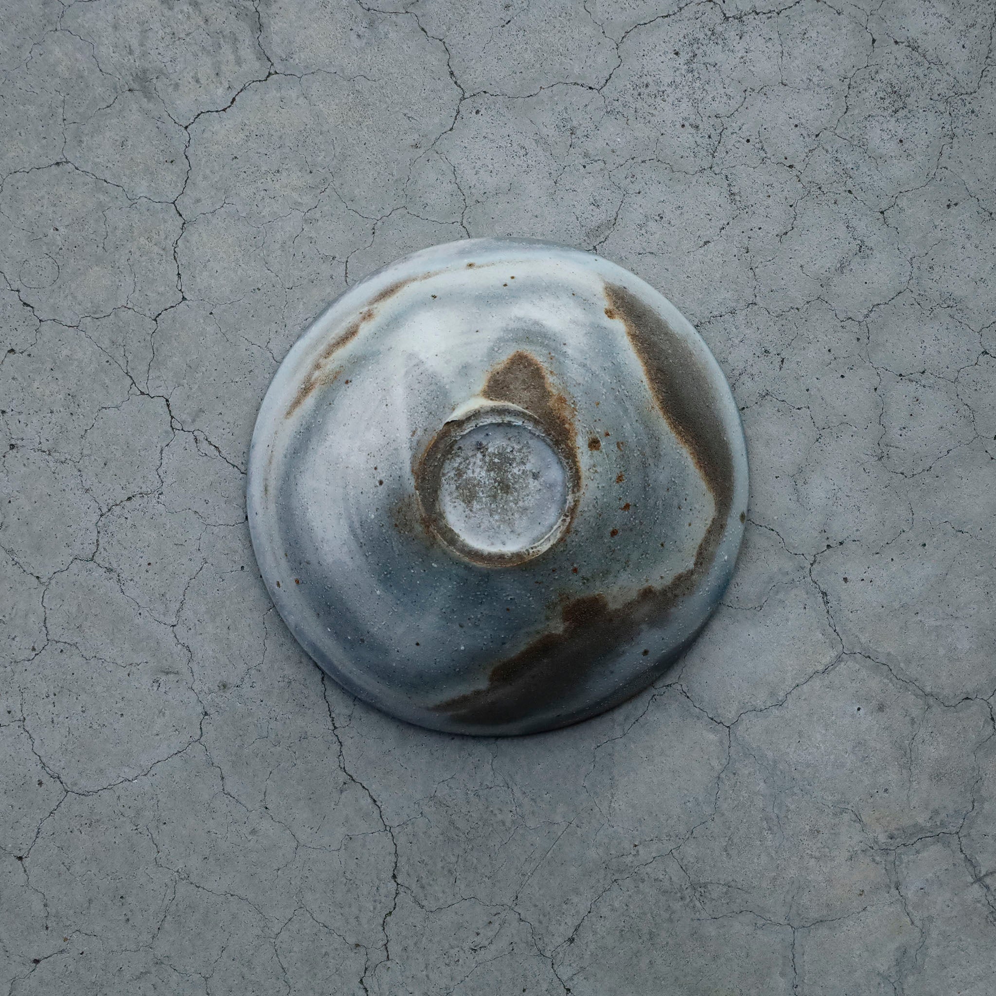 Etsuji Noguchi / White Rust, Medium Bowl F