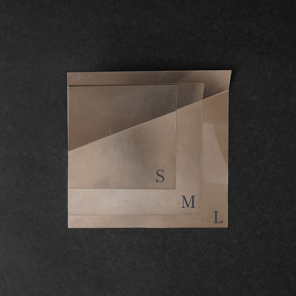 Yuichi Takemata ステンレス角皿/折S – 雨晴/AMAHARE