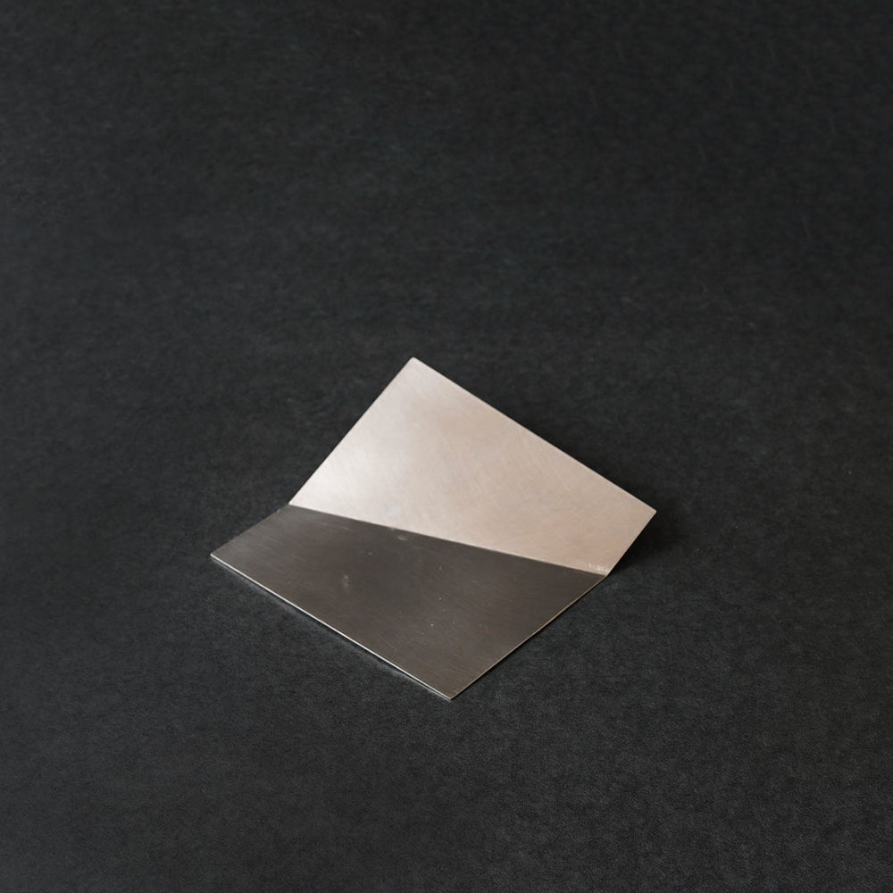 竹俣勇壱 Takemata Yuichi ステンレス角皿/折S 2枚セット Yuichi Takemata ステンレス角皿/折S – 雨晴/AMAHARE