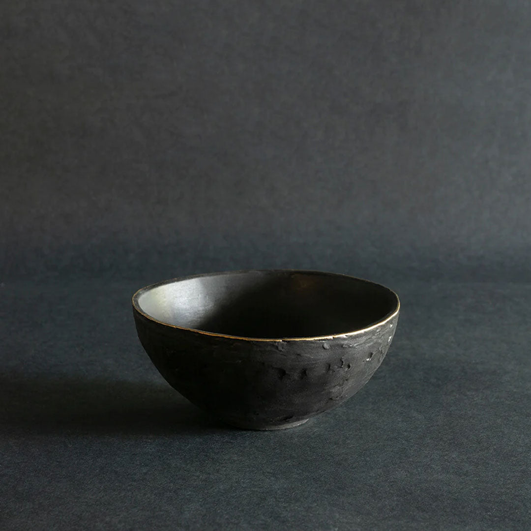 Teppei Terada - KUROgane TALL BOWL 120
