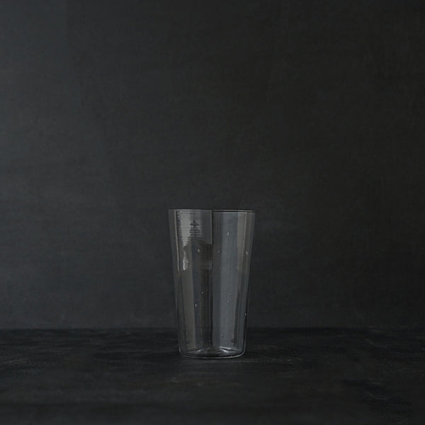 fresco×Amahare - Tumbler Glass "Rain" (Gray)