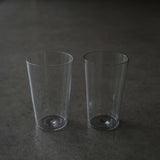 fresco×Amahare - Tumbler Glass "Rain" (Clear)