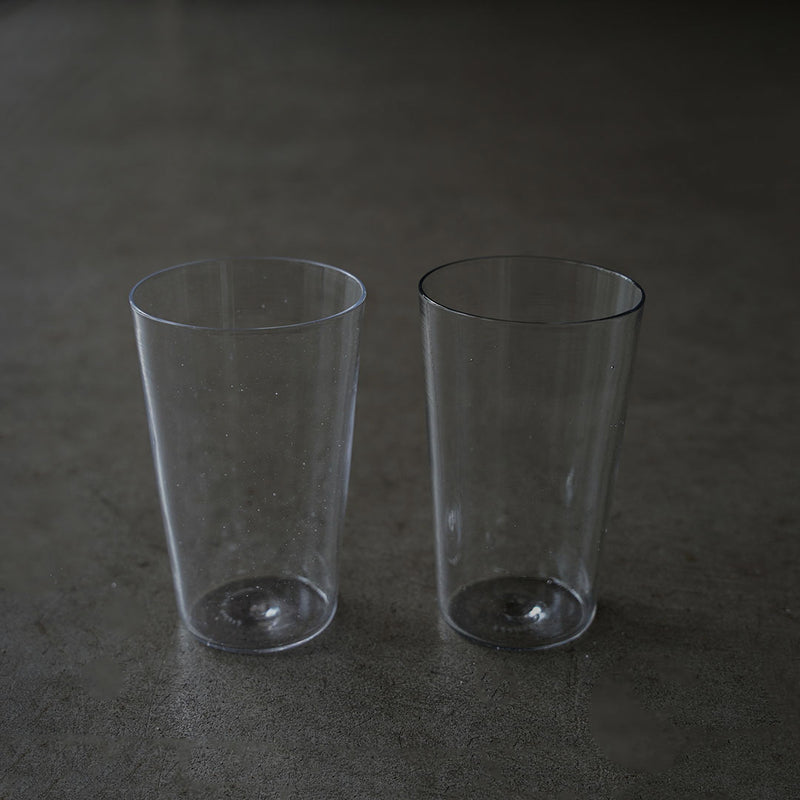 fresco×Amahare - Tumbler Glass "Rain" (Gray)