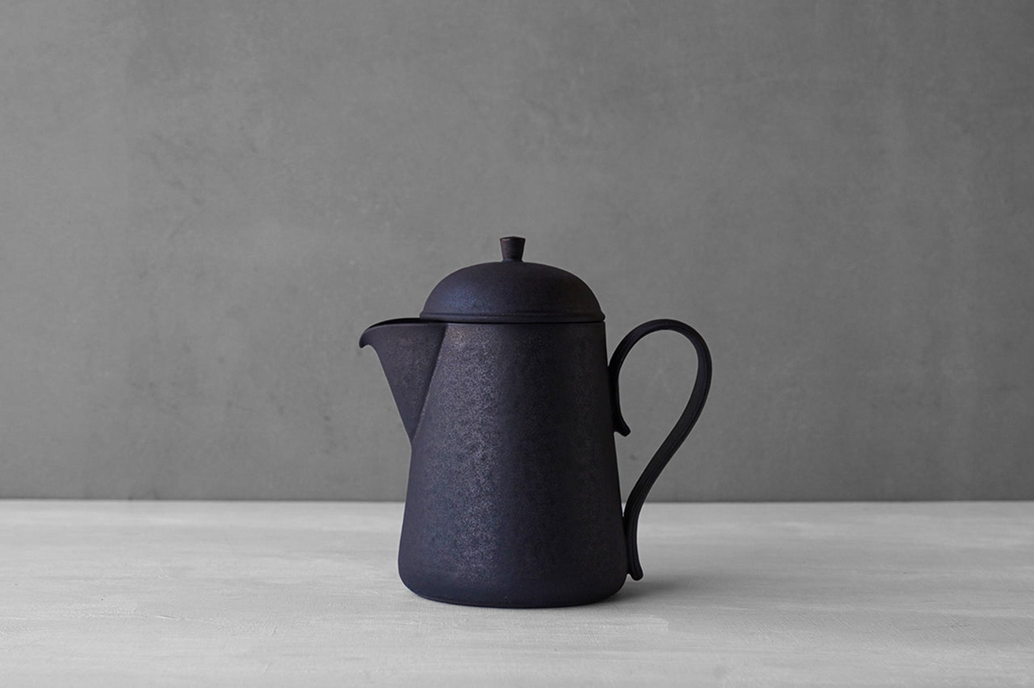 Tatsuya Hattori  Black Glaze  Pitcher