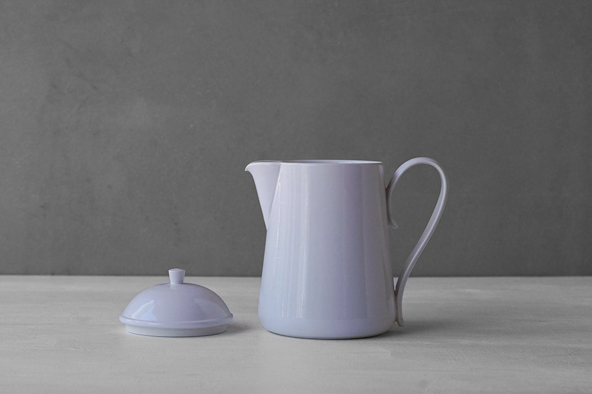 Tatsuya Hattori  White Glaze Pitcher