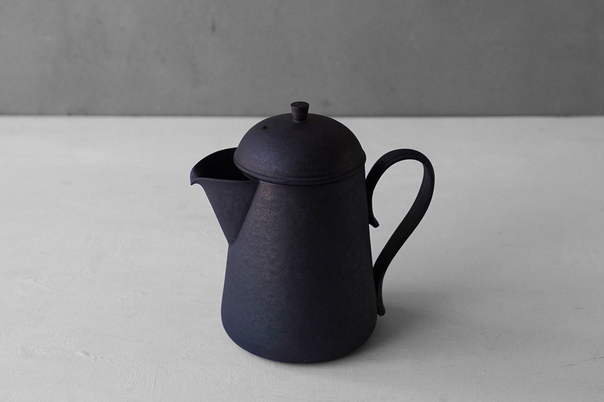 Tatsuya Hattori  Black Glaze  Pitcher