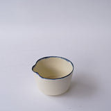 Hanako Nakazato Cereal Bowl Blue Rim