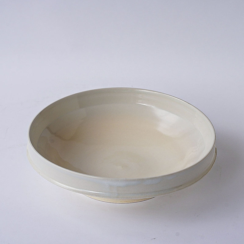 Hanako Nakazato Thick Rim Bowl White