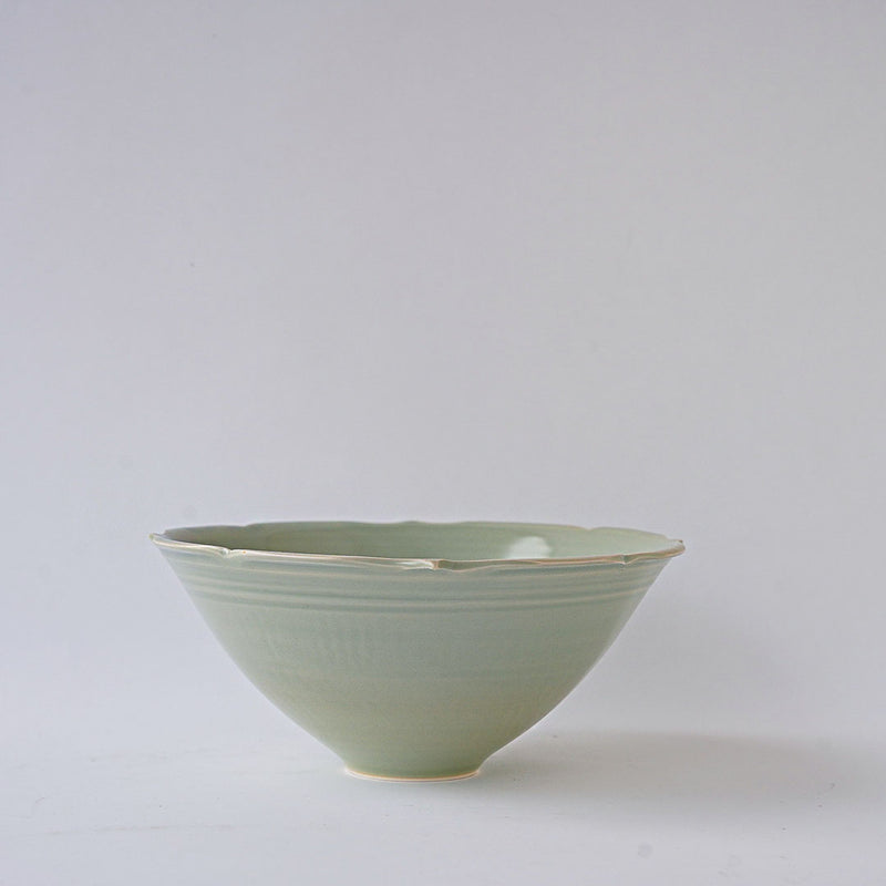 Hanako Nakazato Chakra Bowl L Sage Celadon