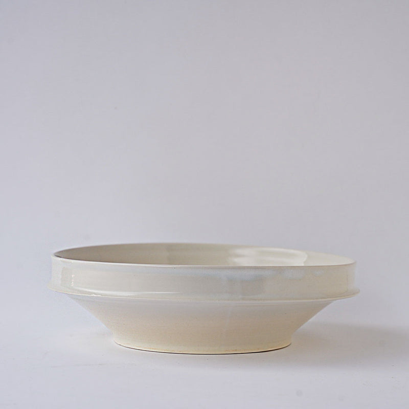 Hanako Nakazato Thick Rim Bowl White