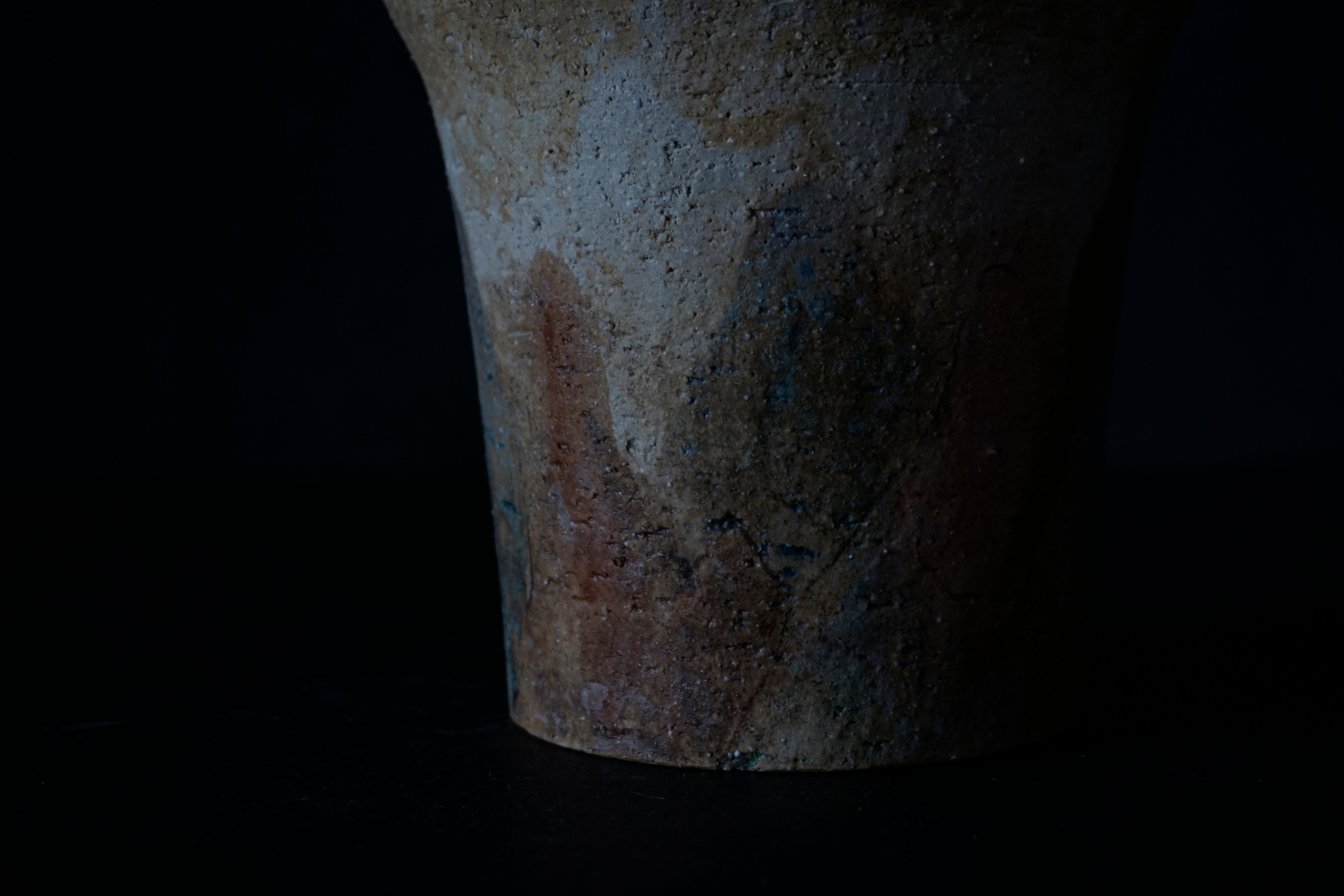 ●25-IM28 Painted Grayware Jar – Horse