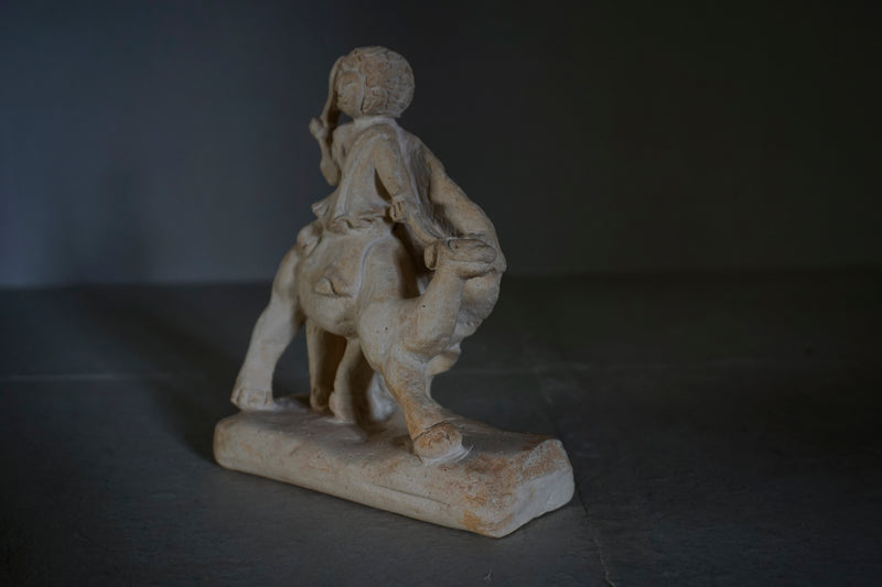 ●25-IM63 Ceramic Figurine – Camel & Rider