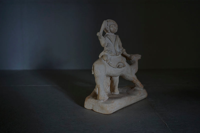 ●25-IM63 Ceramic Figurine – Camel & Rider