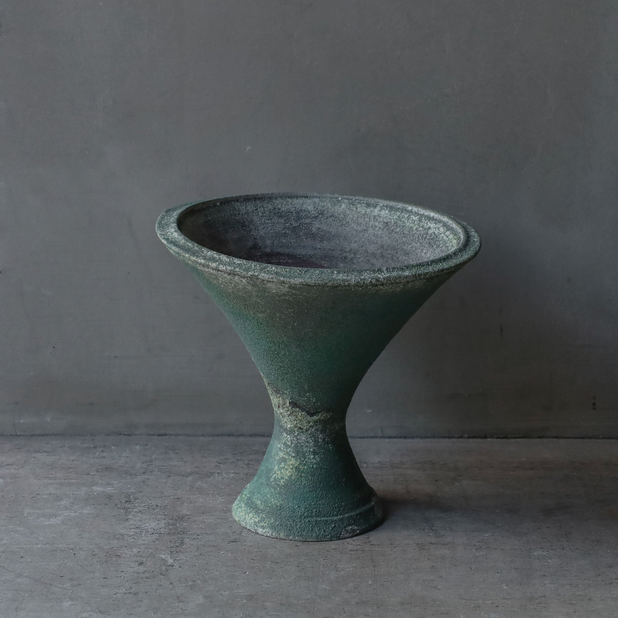 Etsuji Noguchi: Rokusho Hanaire (Patina Vase)