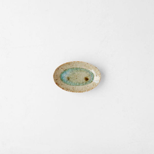 宮城陶器 オーバル 小 青磁釉 – 雨晴/AMAHARE