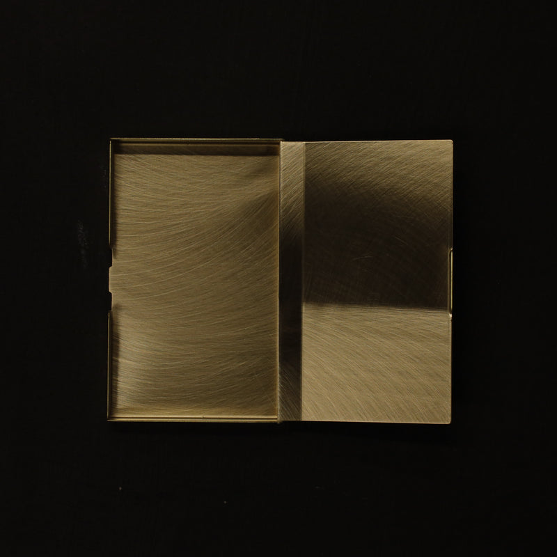tayo Card Case Brass
