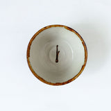Toubou Makiya Bowl 12cm Arabesque Brown