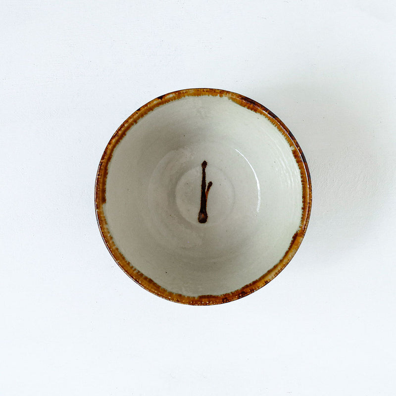 Toubou Makiya Bowl 12cm Arabesque Brown
